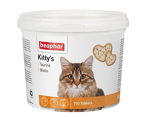 Beaphar Kitty’s + Taurin + Biotin 750тб.
