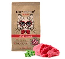 Best Dinner Holistic Hypoallergenic Adult Cat Телятина/орегано, 400гр