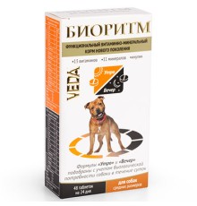 Биоритм витаминно-минеральный комплекс для собак средних размеров (10 - 30 кг) 48тб