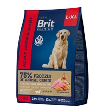 Brit Premium Dog Adult Large and Giant, 8кг