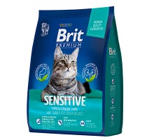 Brit Premium Cat Sensitive Lamb, 800гр