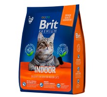 Brit Premium Indoor Cat Chicken, 800гр