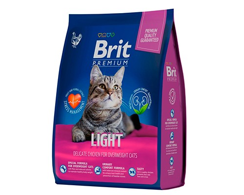 Купить Brit Premium Light Cat Chicken 800гр