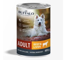 Mr.Buffalo консервы для собак Говядина и печень, 400г