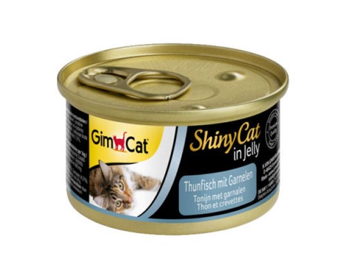 Gimpet Shiny Cat тунец с креветками, 70гр