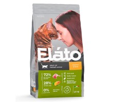 Elato Holistic Adult Сat Chicken & Duck / Hairball Control, 300гр