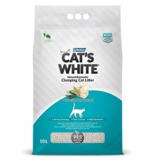 Cat's White Marseille Soap Наполнитель Комкующийся с ароматом Марсельского мыла, 10л
