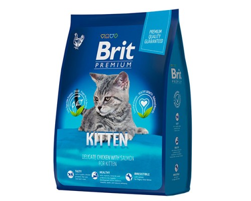 Brit Premium Cat Kitten, 8кг