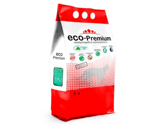 ECO Premium Алоэ наполнитель древесный, 1.9кг - 5л