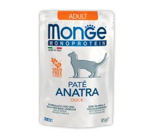 Monge Cat Monoprotein Anatra Утка пауч, 85г