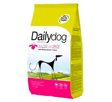 Dailydog Adult Medium Breed Lamb and Rice, 12кг