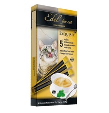 Edel For Cat для кошек крем-суп птица с печенью, 75г
