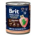 Brit Premium By Nature д/собак индейка и утка, кс 850г