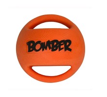 HAGEN Мяч с ручками Bomber, оранжевый, малый 8см