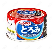 CIAO Toromi д/к Куриное филе и тунец Кацуо с мальками ширасу кс 80г
