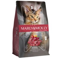 Marly&Molly с ягненком для стерилизованных кошек и котов 1,5кг