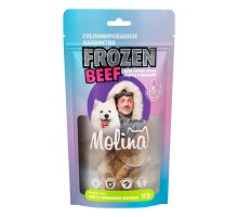Molina Лакомство Frozen Beef с говяжьими семенниками для собак всех пород и щенков 43гр