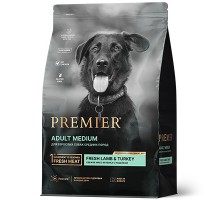 Premier Adult Dog Medium Ягненок/индейка 3кг