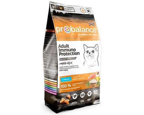 ProBalance Immuno Protection для кошек Лосось, 1,8кг