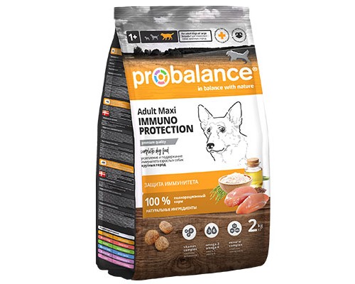 ProBalance Immuno Adult Maxi для собак крупных пород, 15кг