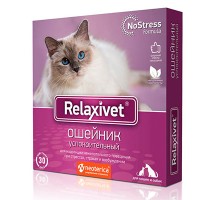 Релаксивет (Relaxivet) Ошейник для кошек и мелких собак успокоительный 40см