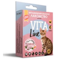 Витаминизированные лакомства Vita Line для котят Курица, 30г