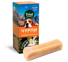 Triol Лакомство для собак сухое PLANET FOOD Сырная палочка чурпи M, 70г