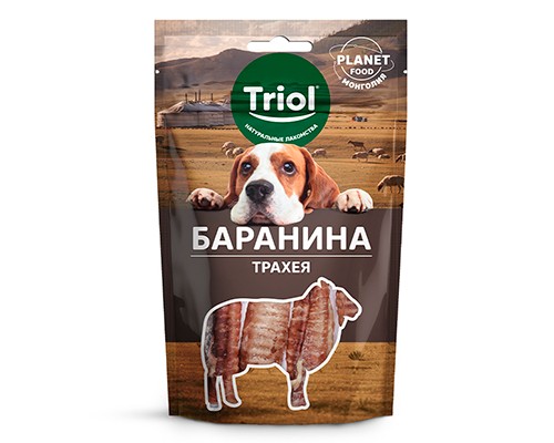Купить Triol Лакомство для собак PLANET FOOD Трахея баранья 30г