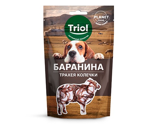 Купить Triol Лакомство для собак PLANET FOOD Трахея баранья в колечках 25г