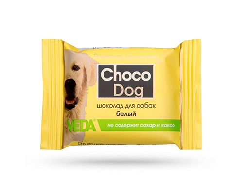 VEDA Choco Dog Шоколад белый для собак, 15г