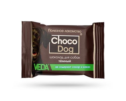 VEDA Choco Dog Шоколад тёмный для собак, 15г