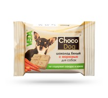 VEDA Choco Dog Шоколад белый с морковью для собак, 15г